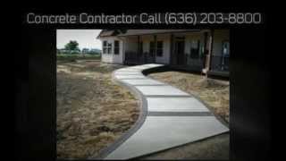 preview picture of video '(636) 203-8800 Concrete Contractor Dardenne Prairie MO 63368'