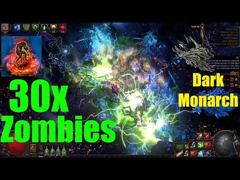 [PoE 3.27] 30x Zombies VS. Endgame in Keepers League (T17, Uber Sirus, Exarch, Cortex, Delve) - 1365