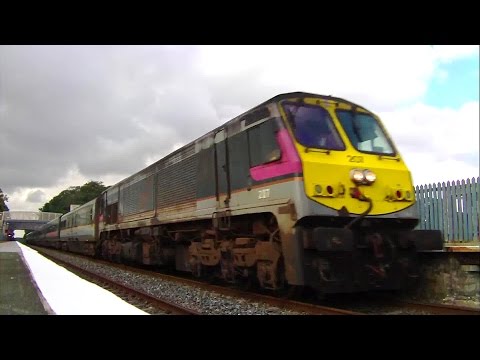 IE 201 Class Locomotive 207 + Enterprise - Donabate, Dublin