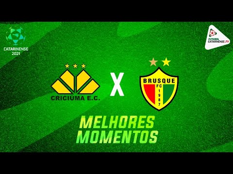 Melhores Momentos: Criciúma 2 x 2 Brusque - Catarinense 2021