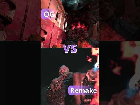 Resident Evil 3 Nemesis – OG vs Remake 🔥📼 | Then and Now