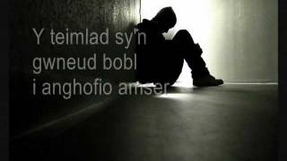 Y Teimlad lyrics: Welsh &amp; English (by Datblygu)
