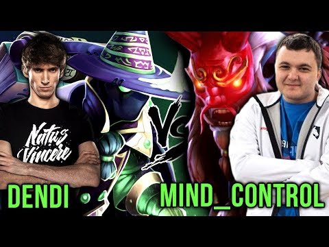 MinD_ContRoL First Time on Grimstroke with NEW SKILL BUILD vs Dendi the Magician Rubick - Dota 2