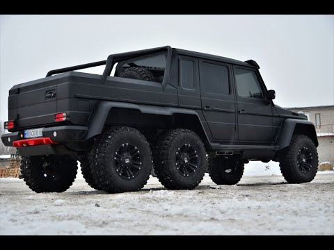 Mercedes Benz G Class 6x6 homemade - building a homemade 6x6, G 55 Mansory.