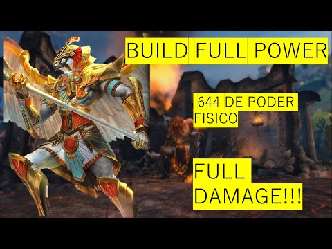 SMITE | HORUS BUILD FULL POWER | 644 DE PODER FISICO | GUERREIRO COMPLETO | COMBO FATAL | JVG