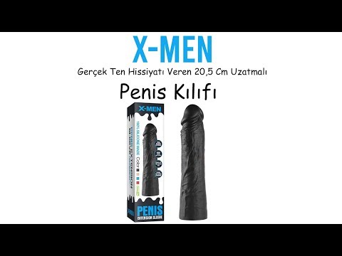 X-Men 20,5 Cm Uzatmalı Penis Kılıfı