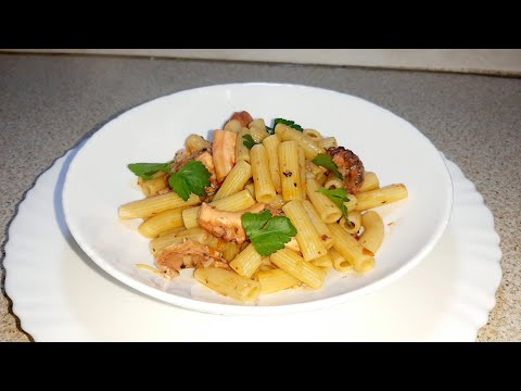 Pene te shijshme me oktapod ! - Octopus Penne