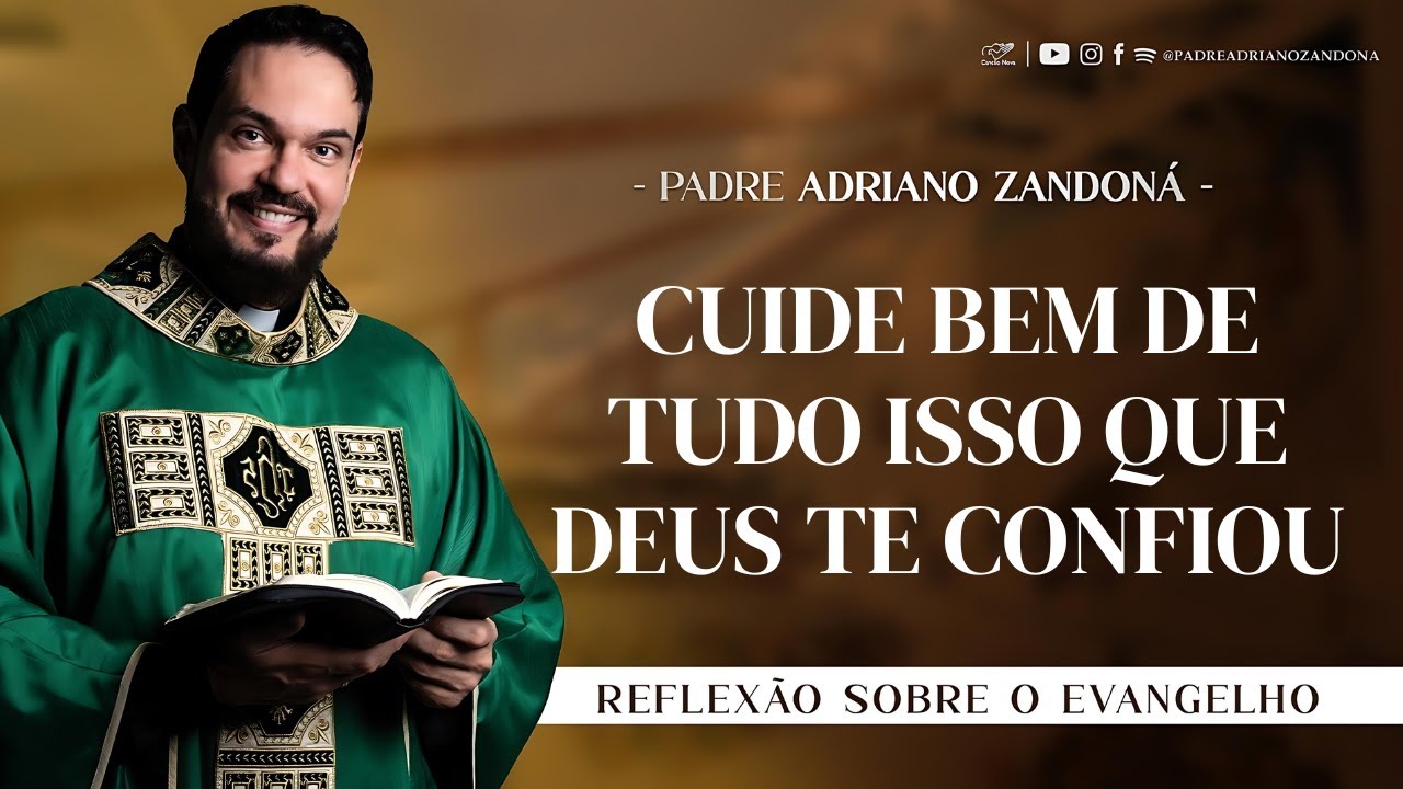 Homilia Diária | Liturgia de Hoje |Palavra do Dia - Padre Adriano Zandoná