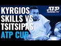Nick Kyrgios Highlights in Win vs Tsitsipas | ATP Cup 2020