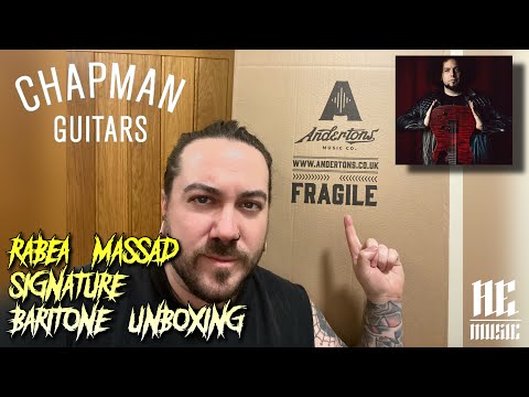 Chapman guitars Bea standard baritone unboxing. Rabea Massad signature model