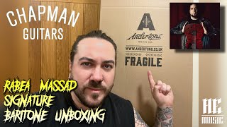 Video thumbnail for Chapman guitars Bea standard baritone unboxing. Rabea Massad signature model by Ashley Edwards Music