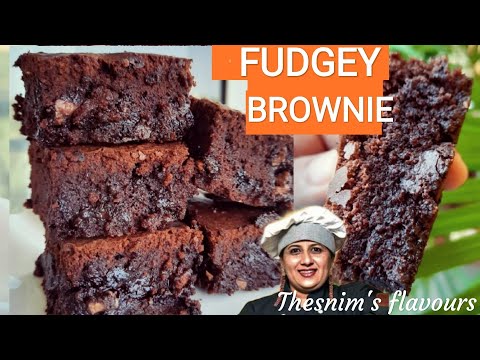 The best fudgy brownie recipe/simple way of making the perfect chocolate fudgy brownie
