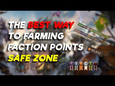 FARMING FACTION POINTS IN SAFE ZONE ONLY | GUIDE | ALBION ONLINE