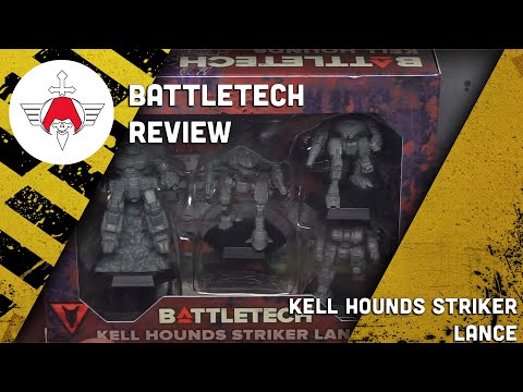 Battletech: Kell Hounds Striker Lance Unboxing