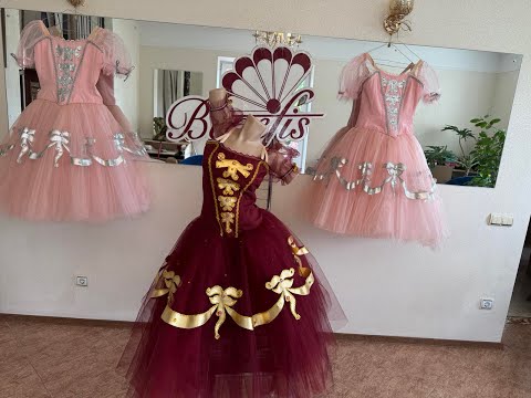 Сценический балетный костюм F 0415 - video 2