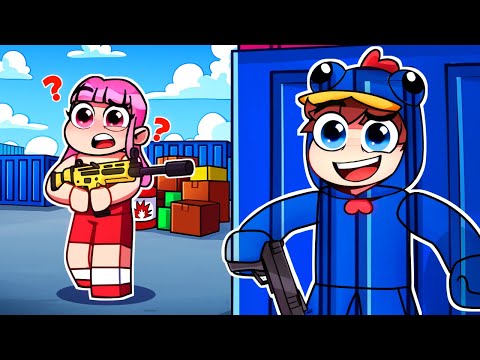 J'ai Triché dans une CACHE CACHE sur RIVALS Roblox !