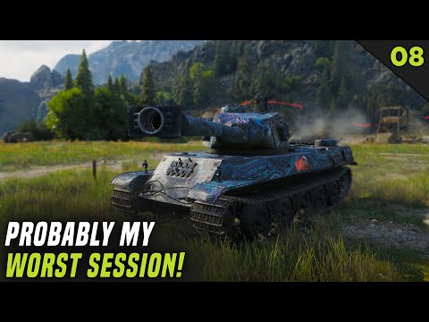 My WORST Session! - The Credit Grind #8 | World of Tanks