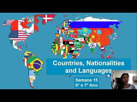 Countries, Nationalities and Languages - PT2