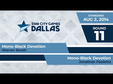 SCGDFW: Round 11 - Warren Booth vs Jonathan Paoletta | Standard