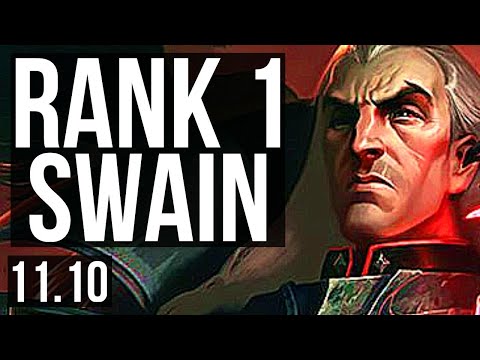 SWAIN vs VIEGO (MID) | Rank 1 Swain, 1/1/5, Rank 21 | NA Challenger | v11.10