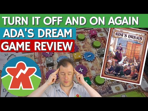 Ada's Dream - Board Game Review - Turn It Off And On Again
