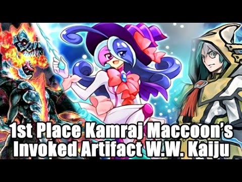 1st Place Kamraj Maccoon's Wind Witch Invoked Kaiju Artifact 127 Person Trinidad Regionals