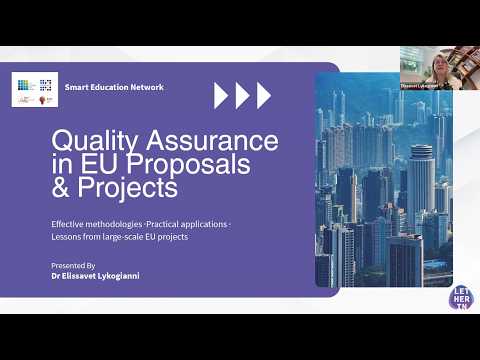Quality Assurance in EU Proposals & Projects