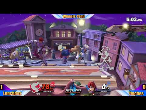 Ultimate SmashaPalooza #16: Winners Semis - Lunchbox (G&W) vs 7inches (Lucina, Roy, Fox)