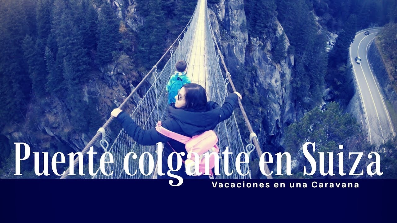 TERRIFYING SUSPENSION BRIDGE - Grimselwelt, Switzerland (#23)