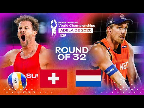 Krattiger/Dillier vs. Boermans/de Groot - Beach World Championships 2025 | Highlights | Round of 32