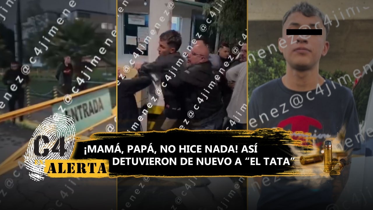 "Mamá, no hice nada": 'El Tata', sicario y líder de roba motos, llora al ser detenido nuevamente