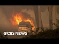 Fast-moving Palisades fire forces evacuations in Southern California.mp4