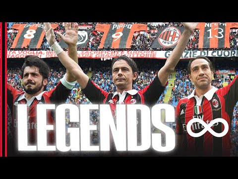 𝙄𝙣𝙯𝙖𝙜𝙝𝙞, 𝙂𝙖𝙩𝙩𝙪𝙨𝙤 & 𝙉𝙚𝙨𝙩𝙖's last game | AC Milan v Novara | Serie A 2011/2012