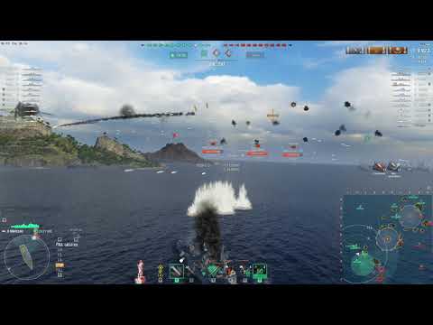 Marceau T10 French DD | 193k Damage | World of Warships