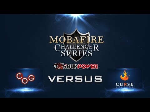 Mobafire Challenger Series W4D2 - COGNITIVE GAMING vs CURSE ACADEMY