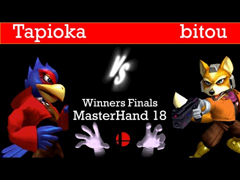MasterHand 18 WF - Tapioka(Falco) vs. bitou(Fox)