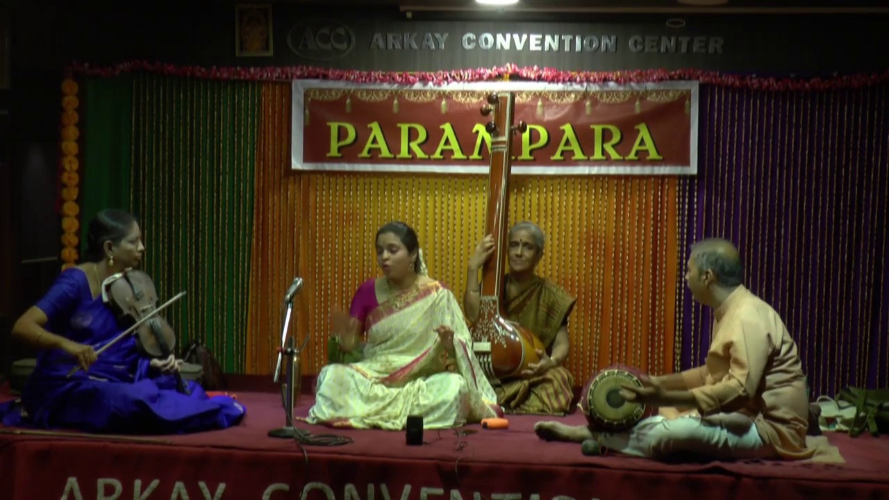 PARAMPARA-Single mike Concert- Aishwarya Vidhya Raghunath  Vocal