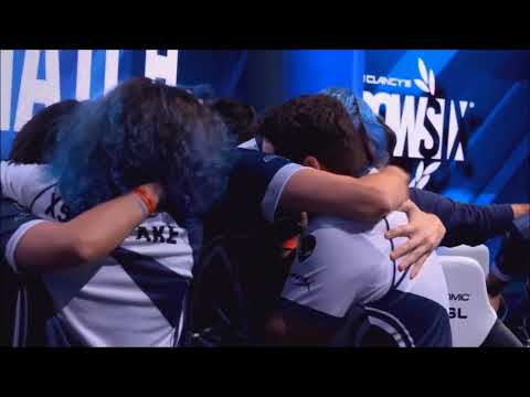 Homenagem a Team Liquid campeã mundial de Rainbow Six