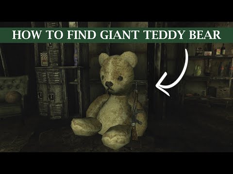 Rare Giant Teddy Bear - How and where to find it - Fallout 3 - Big Ted
