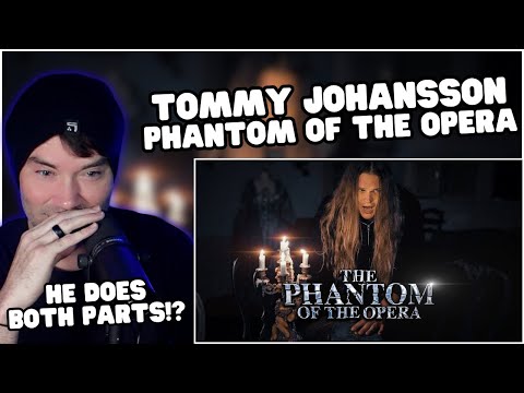 Metal Vocalist Reacts - PHANTOM OF THE OPERA - Tommy Johansson