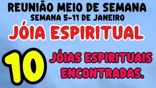 Midweek Meeting Spiritual Jewel Week 5-11 January 2026 JW Brazil