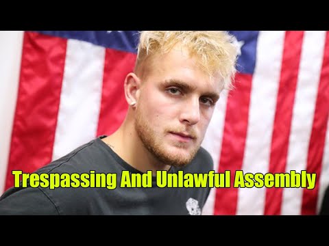 Jake Paul Charged With Trespassing And Unlawful Assembly After Looting Incident At Arizona Mall