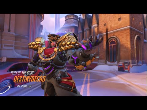 Overwatch 2 | Play of the Game | Emperor Sigma Slams Down in New Queen Street