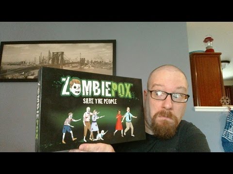 The Board Game Kaptain's review and tutorial for ZOMBIEPOX