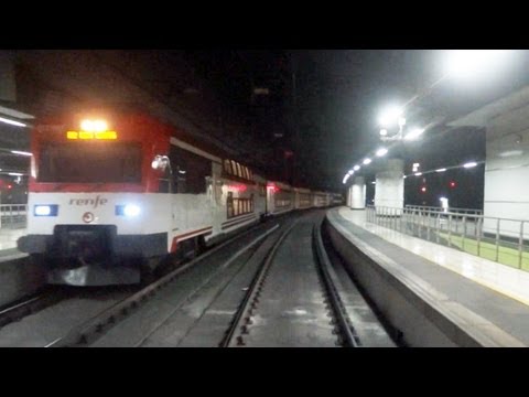Rail View T Tren de Barcelona a Valencia - 2013