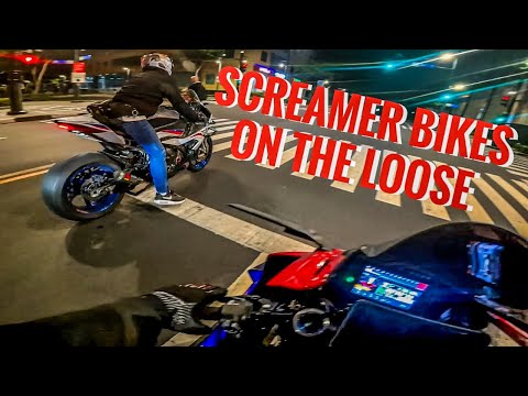 Screamer Bikes Sunday Night Ride || Fireblade x S1000RR x CB650R || TorqKey