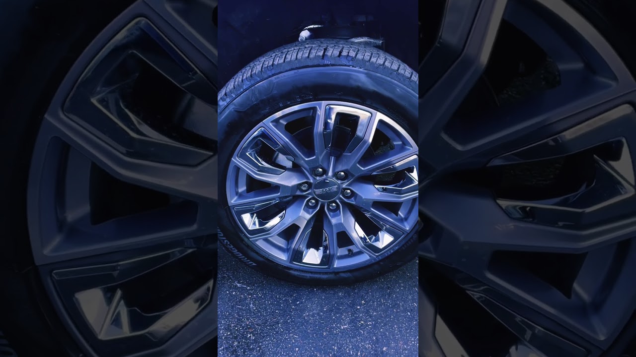 New 22 inch wheels for 2023 GMC Sierra Denali 1500