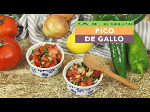 MI RECETA INCREÍBLE DE PICO DE GALLO | Pico de gallo un poco diferente y especial