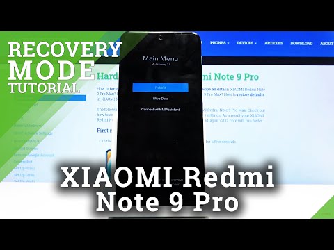 How to Enter Recovery Mode in XIAOMI Redmi Note 9 Pro – Open Recovery Mode
