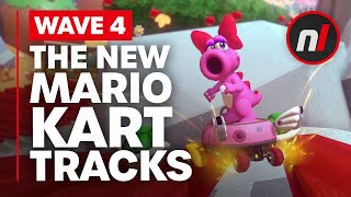 The NEW Mario Kart 8 Deluxe Tracks (Wave 4) - Switch Gameplay